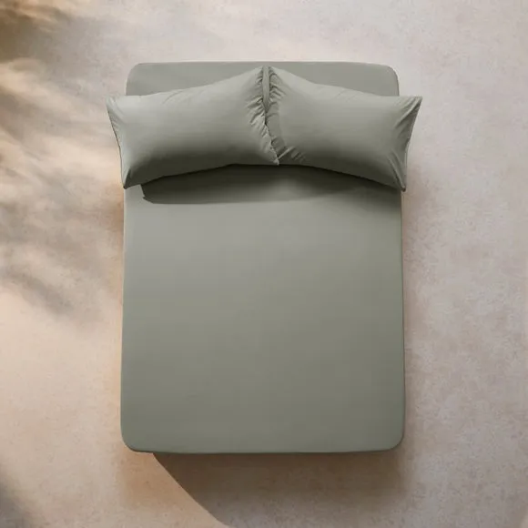 100% Egyptian Cotton 220 Thread Count True Grip® Fitted Sheet 5