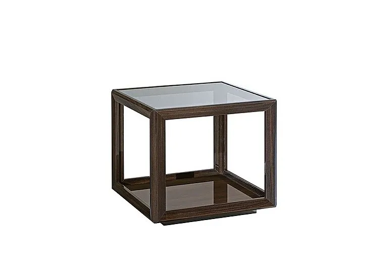 Palazzo Lamp Table - Dark Walnut