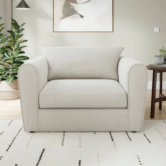 Blake Soft Texture Chenille Snuggle Chair