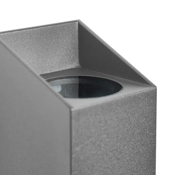 Nordlux Nico Square 22 - Wall light - Anthracite, Black 3