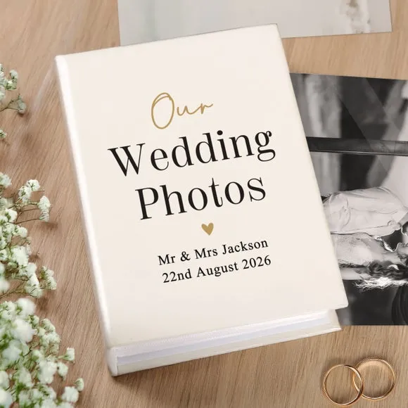 Personalised Free Text Special Day Photo Album 2