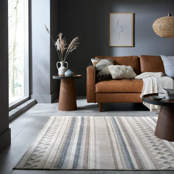 Everett Washable Global Rug 1