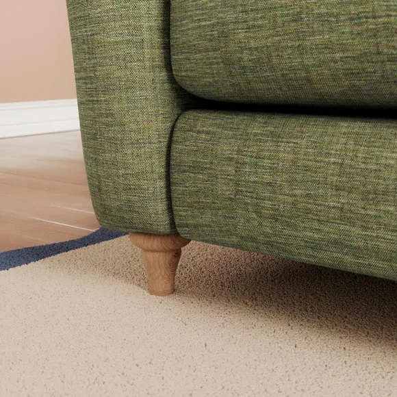 Hattie Slub Faux Linen 2 Seater Sofa 4