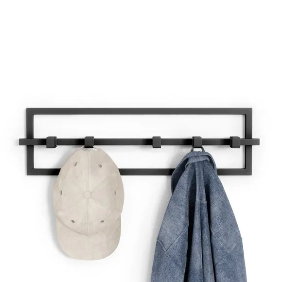 Umbra Cubiko 5 Hook Wall Mounted Coat Rack 3
