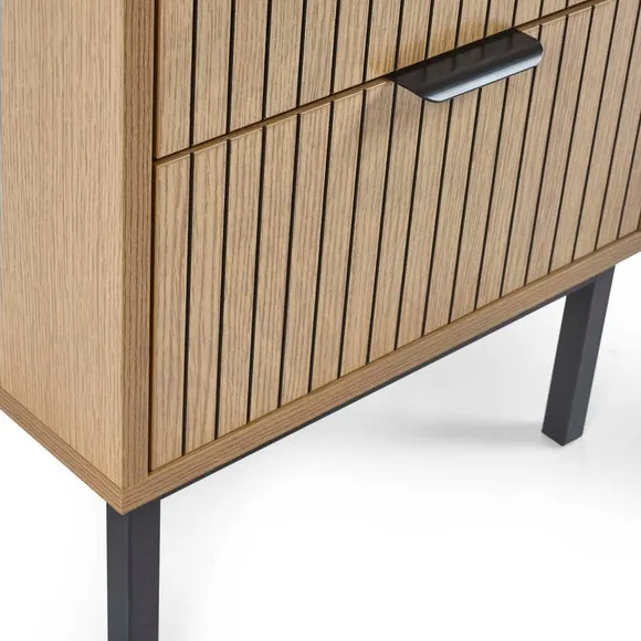 Sia 2 Drawer Bedside Table 5