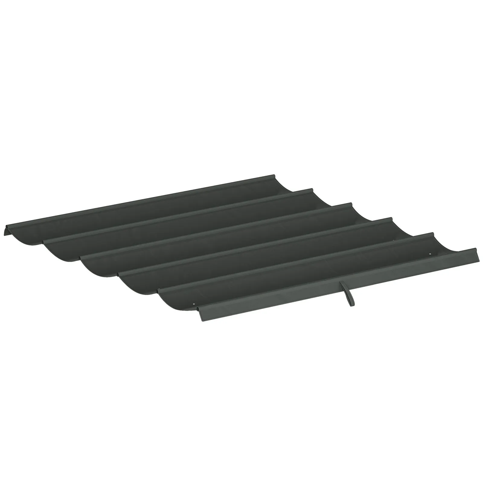 OUTSUNNY 2.55x2.5 m Pergola Cover Replacement for 3x3 m Frame in Dark Grey 2