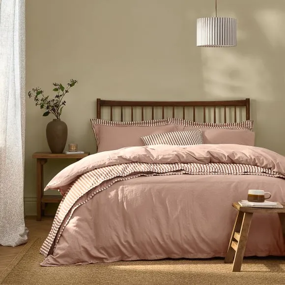 Yard Hebden Washed Cotton Duvet Cover & Pillowcase Set 1