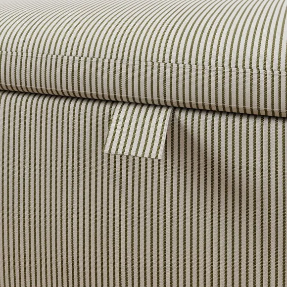 Box Chest Tiny Stripe Storage Footstool 5