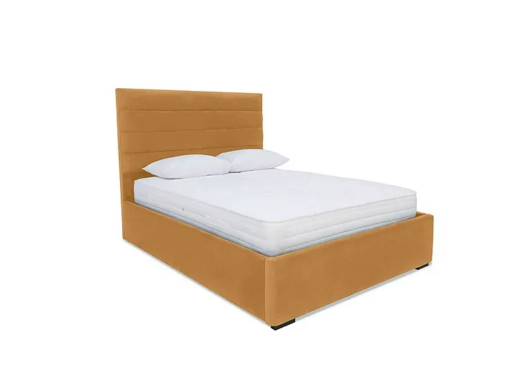 Horizon Ottoman Bed Frame - King Size - Plush Corn