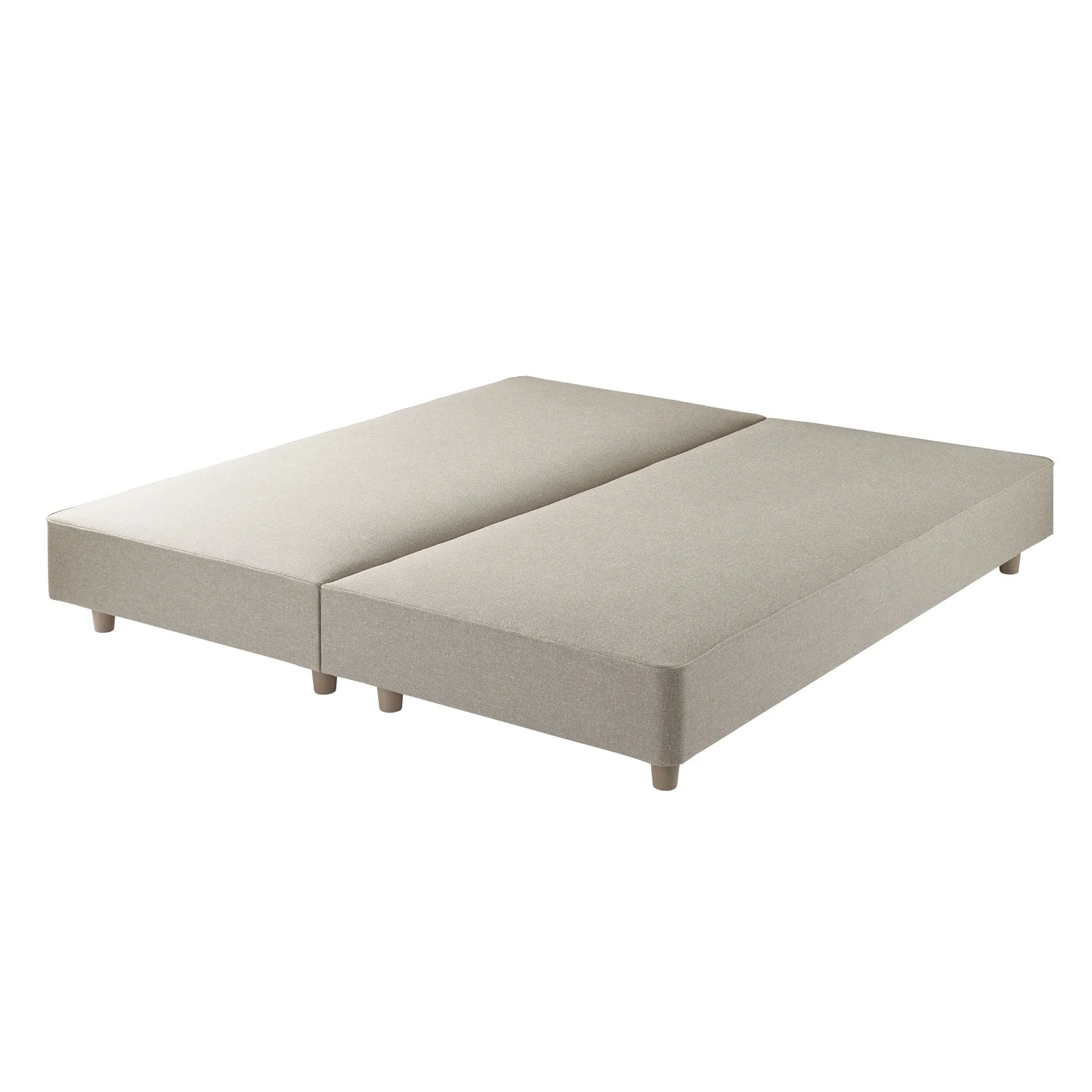 Premium Shallow Divan Base, Emperor - Hemp Oat