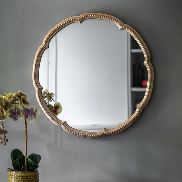 Cedar & Sage Verona Round Wall Mirror