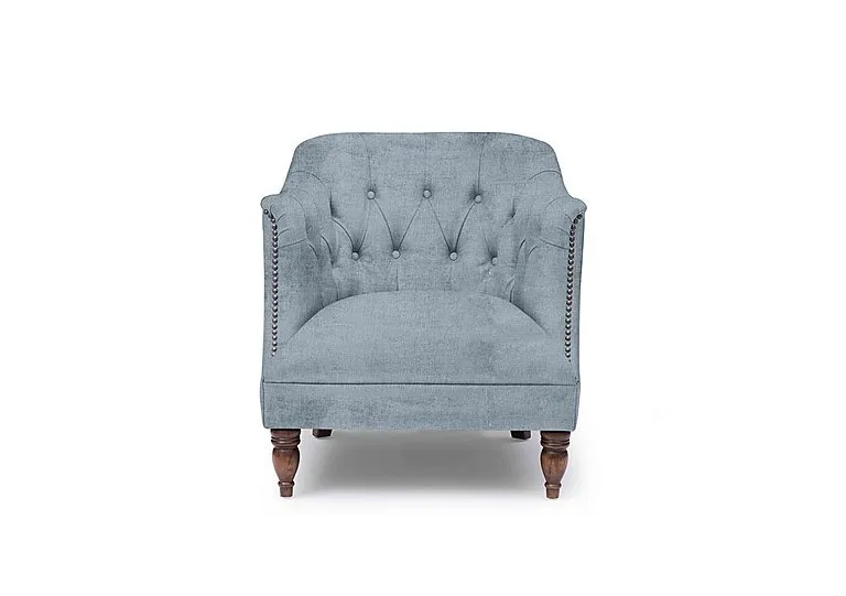 Henson Fabric Accent Tub Chair - Boathouse Blue