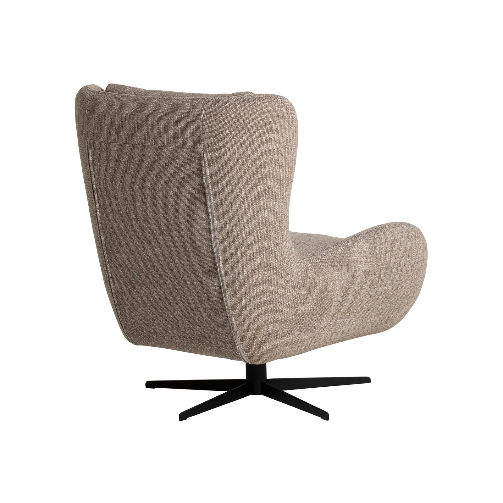 Uma Swivel Armchair, Neutral Boucle | Barker & Stonehouse 6