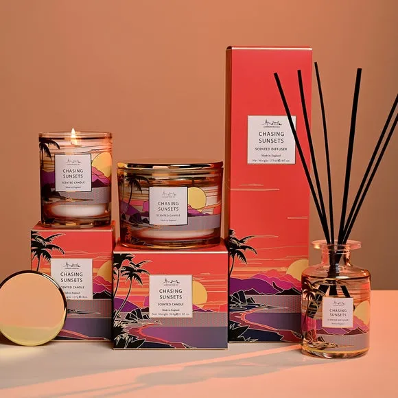 The London Wax Co Chasing Sunsets Candle 3