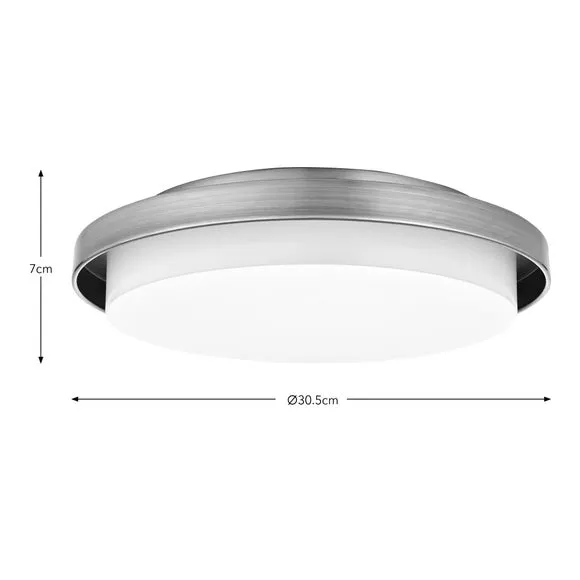 Corrine LED Bathroom Flush Ceiling Light 5