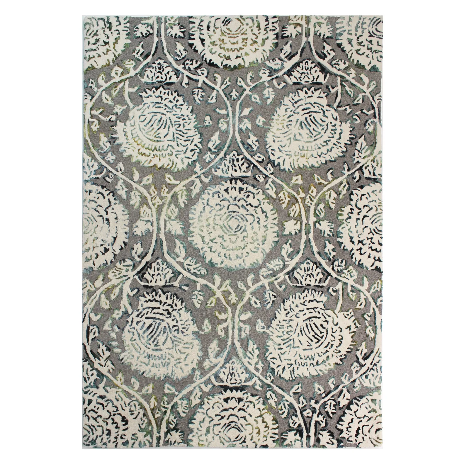 Soho Vega Rug Grey and White