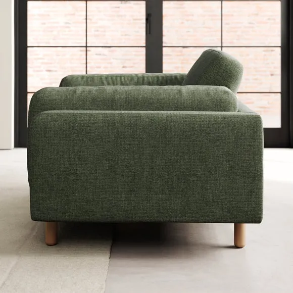 Newton Chenille Soft Texture Snuggle Chair 3