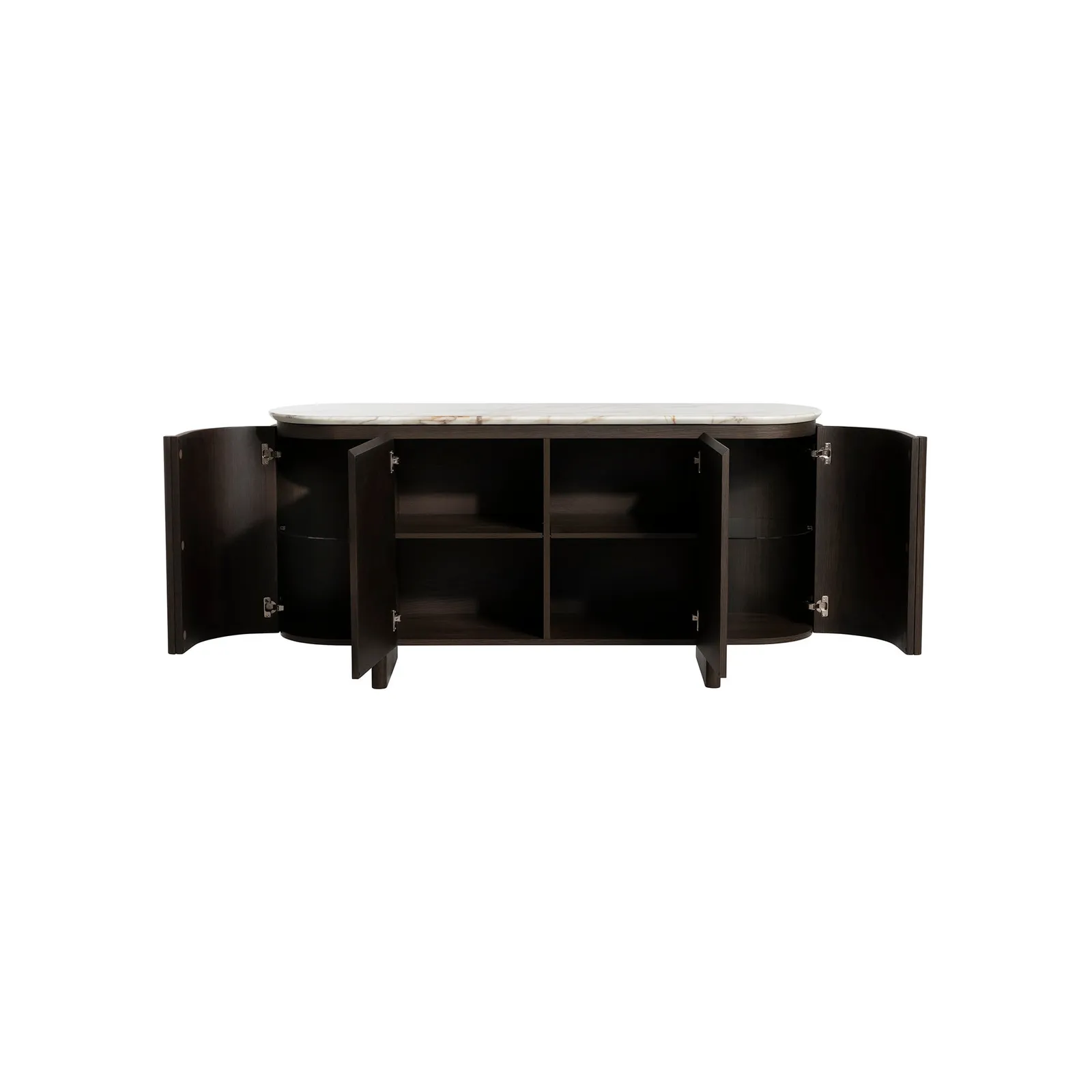 Nord Sideboard-9Mm Ceramic Marble Effect, Brown | Barker & Stonehouse 5
