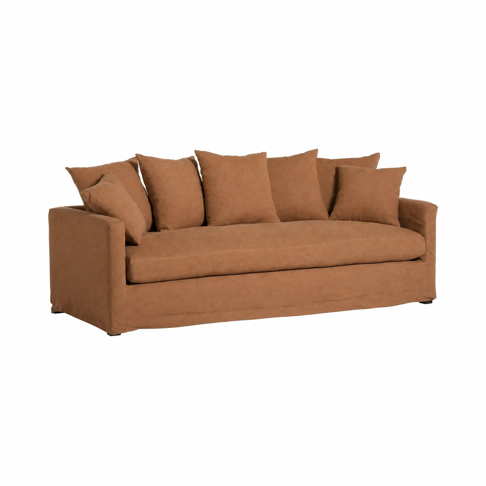 Enstone Grand Sofa, Brown Fabric | Barker & Stonehouse 3