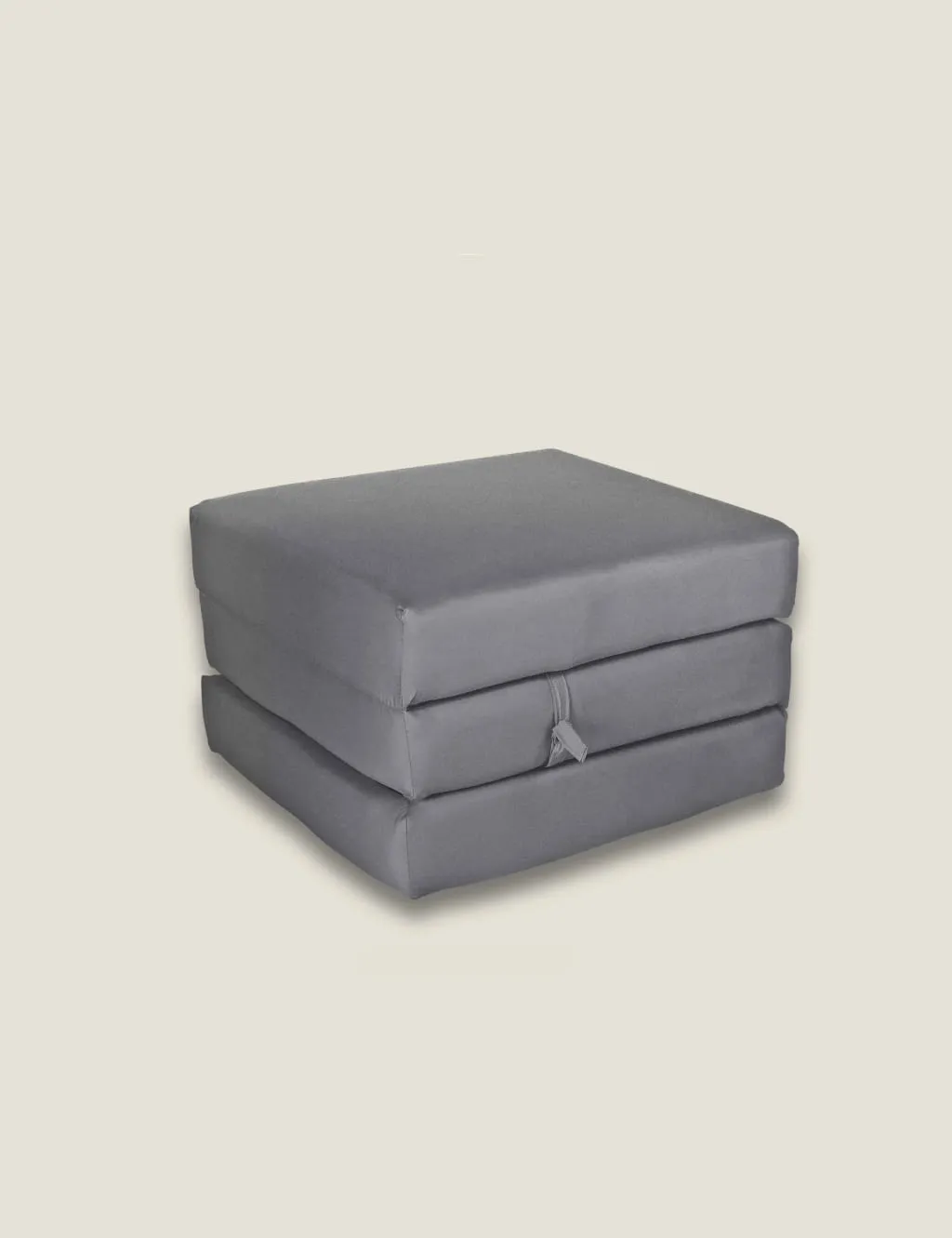 Kaikoo Grey Single Cube Chairbed Grey