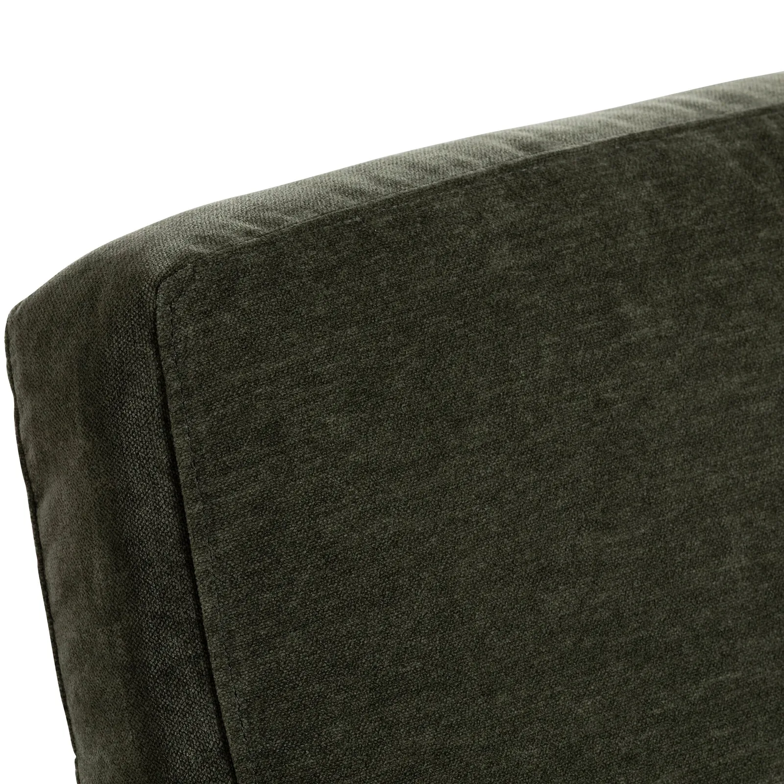 Sandro Right Hand Facing Corner Sofa, Green Fabric | Barker & Stonehouse 5