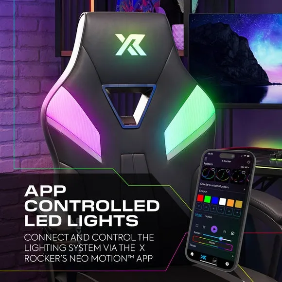 X Rocker Tempest RGB Office Gaming Chair 3