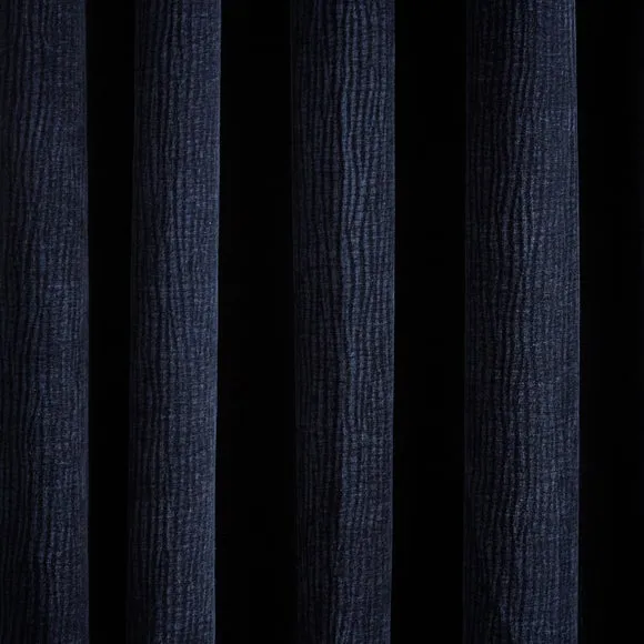 Luxe Textured Chenille Eyelet Curtains 3