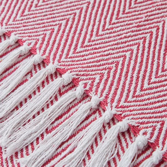 Jenson Herringbone Throw Blanket 2