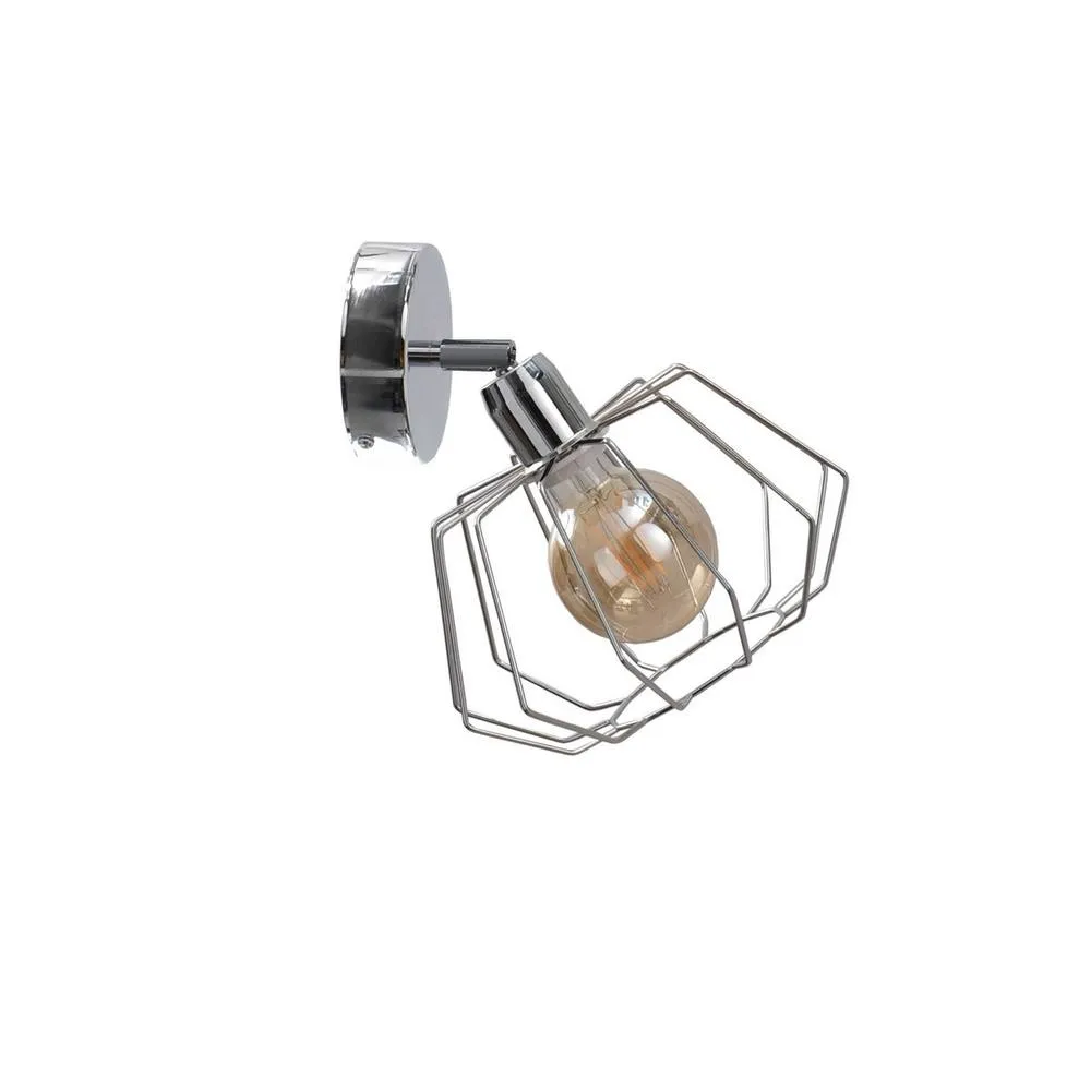 Netlighting Luna Wall Lamp Silver 25cm 1x E27