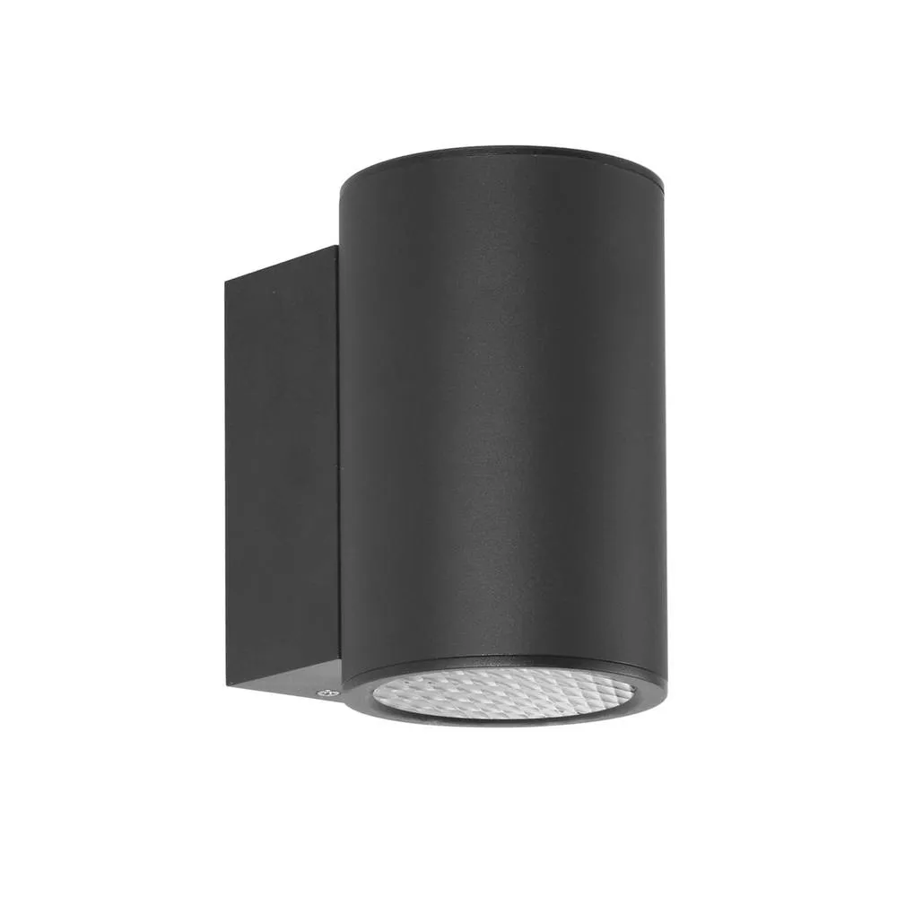 Netlighting Lenta 15W Outdoor Wall Down Lamp Black 3000K Warm White IP54
