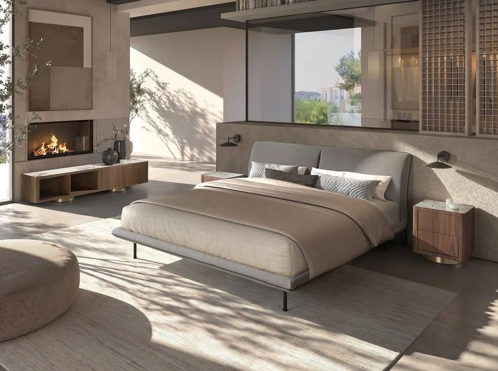 Angel Cerda Modern TV Unit in Walnut 5
