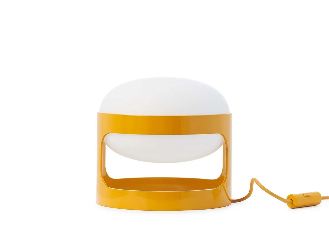 Kartell KD28 Table Lamp Mustard 1
