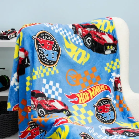 Hot Wheels Flame Fleece Blanket 2
