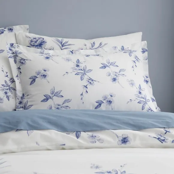 Eve Chinoiserie Polycotton Oxford Pillowcase