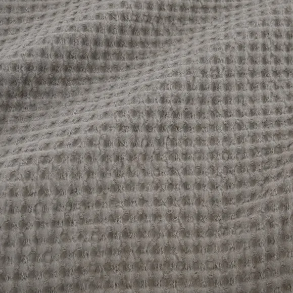 Ashton Waffle 100% Cotton Duvet Cover & Pillowcase Set 3