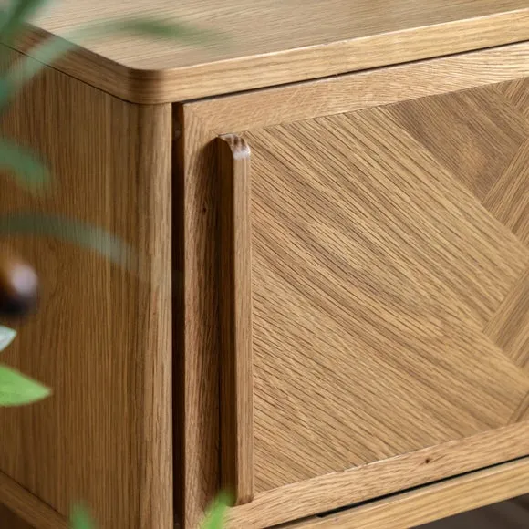 Hanley Parquet Wide TV Unit for TVs up to 75" 4