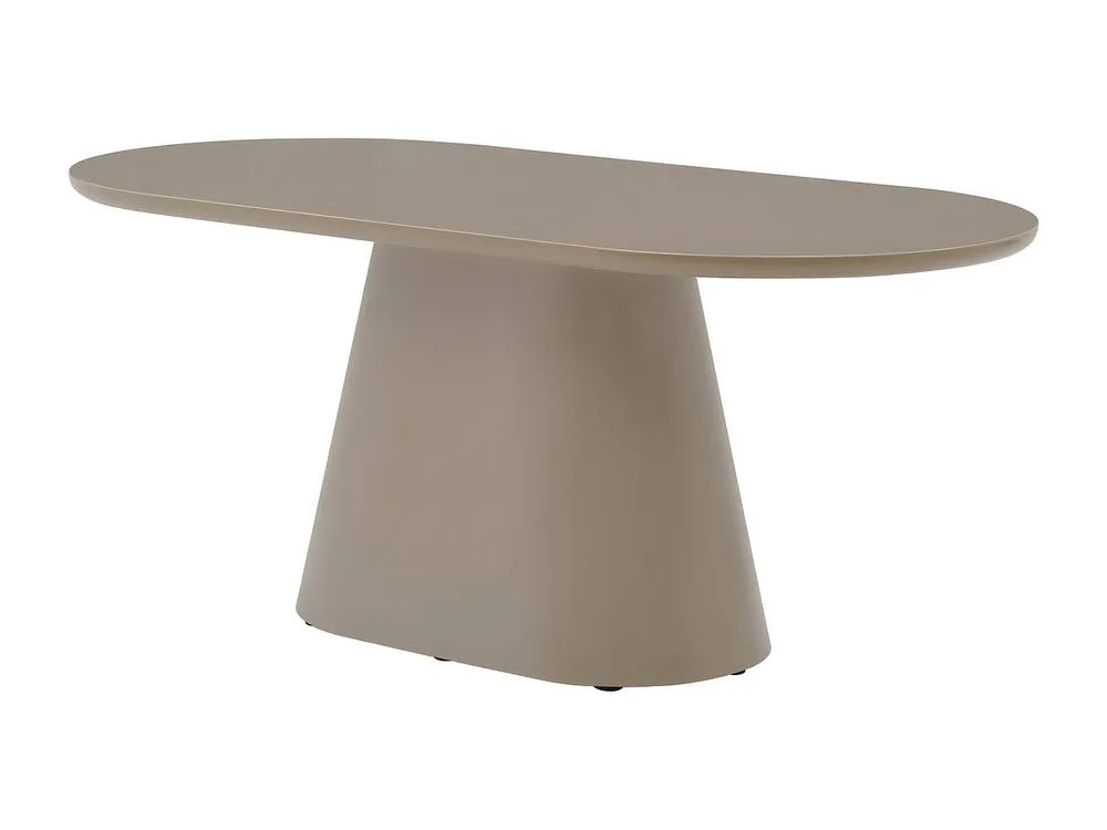 Vente-unique 6 - Seaterer MDF Dining Table - Taupe - VALIANA 5