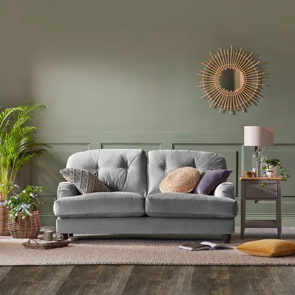 Martha Vintage Velvet 2 Seater Sofa 1