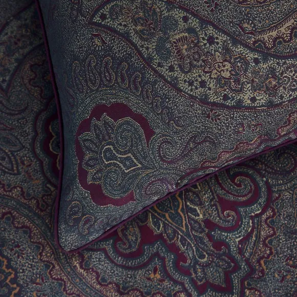 Dorma Paisley Jacquard 300 Thread Count Standard Pillowcase Pair 3