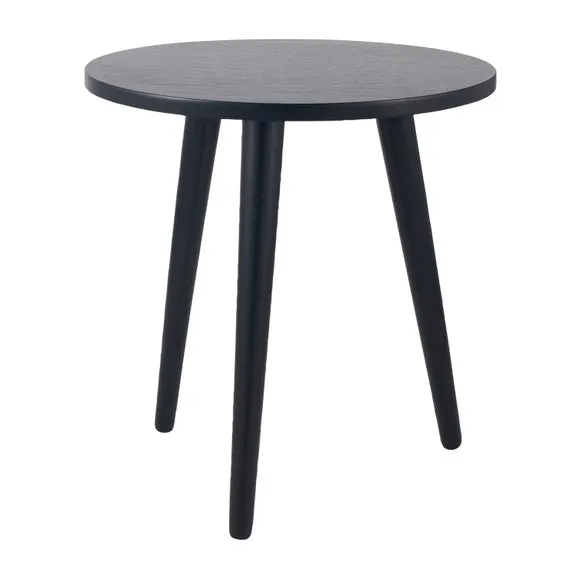 Pacific Chelmsford Side Table, Black Painted Pine 3