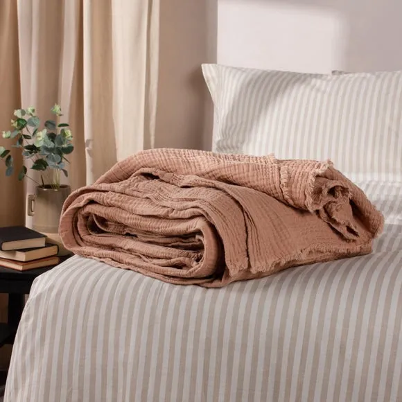 Lark Cotton Throw Blanket 1