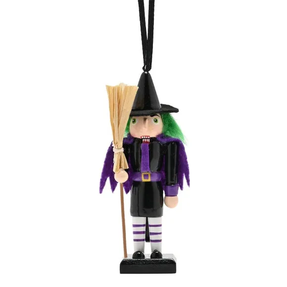 Set of 3 Hocus Pocus Halloween Nutcracker Hanging Decorations 4