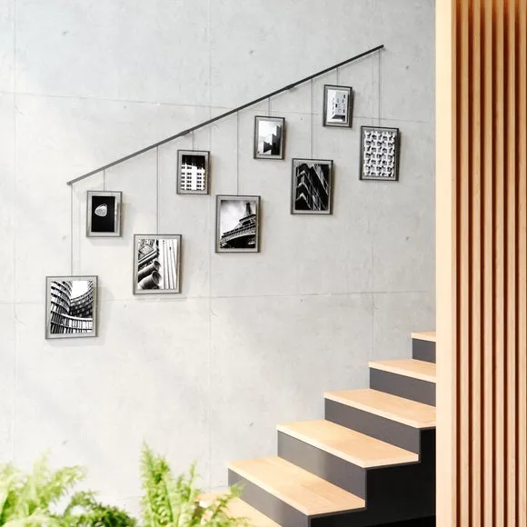 Umbra Set of 9 Exhibit Display Hanging Photo Frames