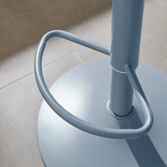 Dallis Height Adjustable Barstool, Fabric 4