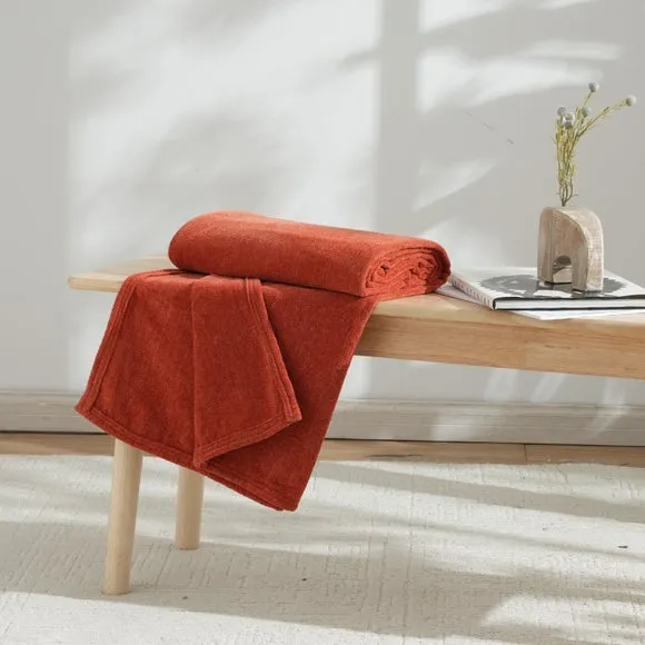 Chenille Throw Blanket 1