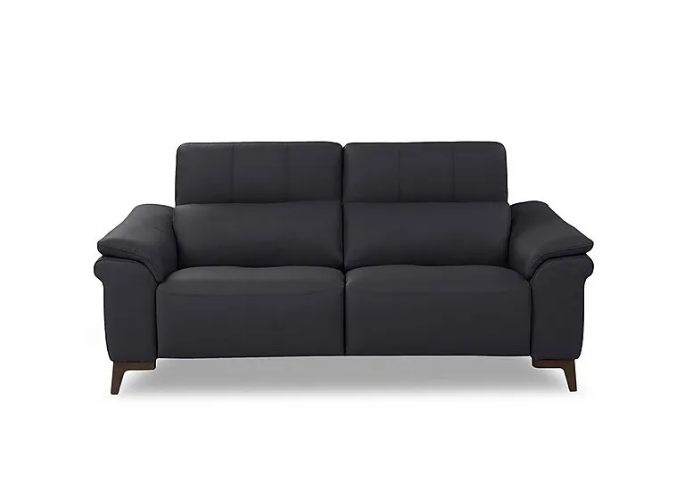 Marconi 2 Seater Leather Sofa - Torello Blu