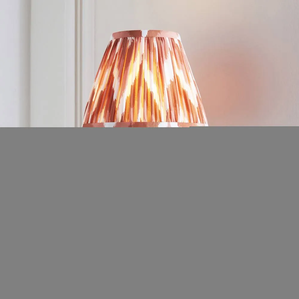 Netlighting Diamond Angle & Zigzag 16cm Wall Lamp Antique Brass Apricot Orange in Gold 2