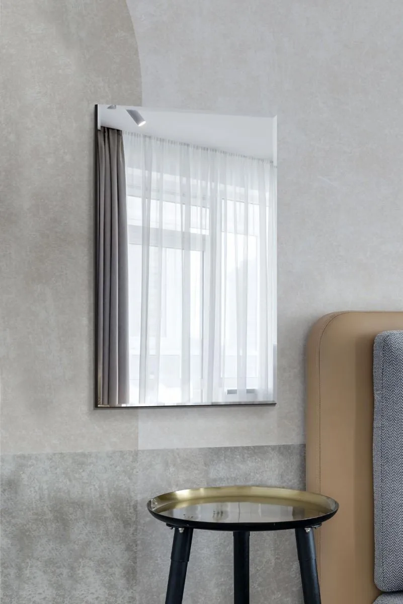 MirrorOutlet New Single Bevelled Venetian Mirror 120 x 80CM 3ft11 x 2ft8 in Silver 2