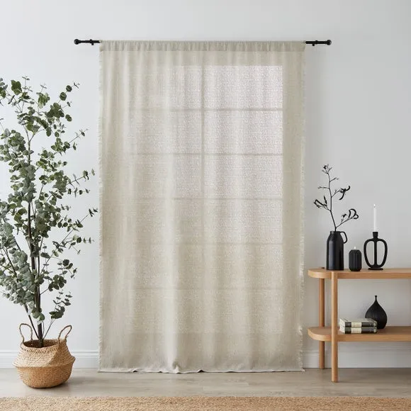 Bondi Raw Edge Slot Top Voile Panel 4