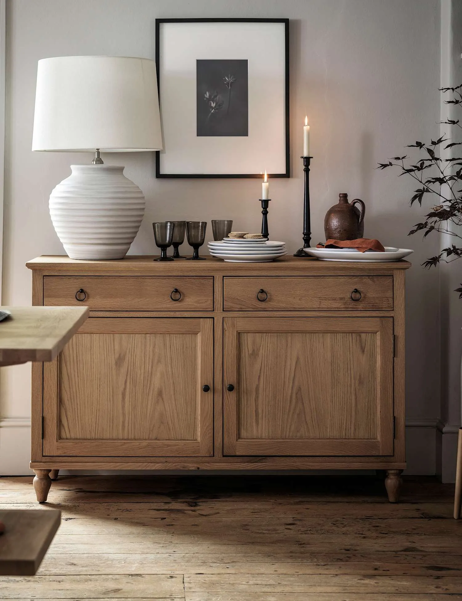 Cotswold Company Elkstone Large 2 Door Sideboard Natural